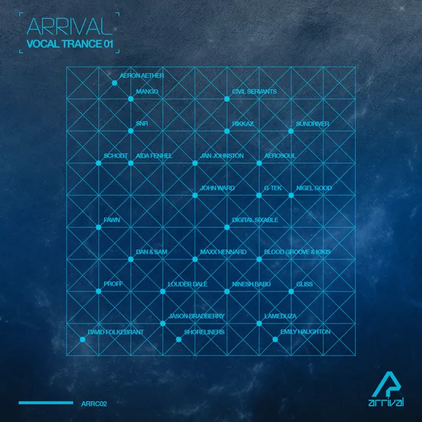 Album art of Arrival Pres. Vocal Trance 01