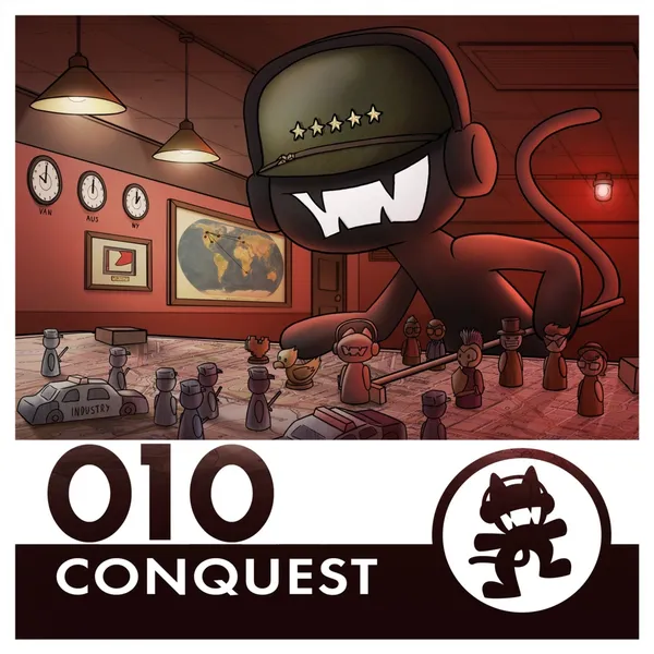 Album art of Monstercat 010 - Conquest
