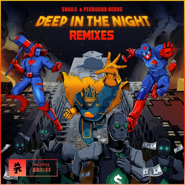 Album art of Deep In The Night (The Remixes)